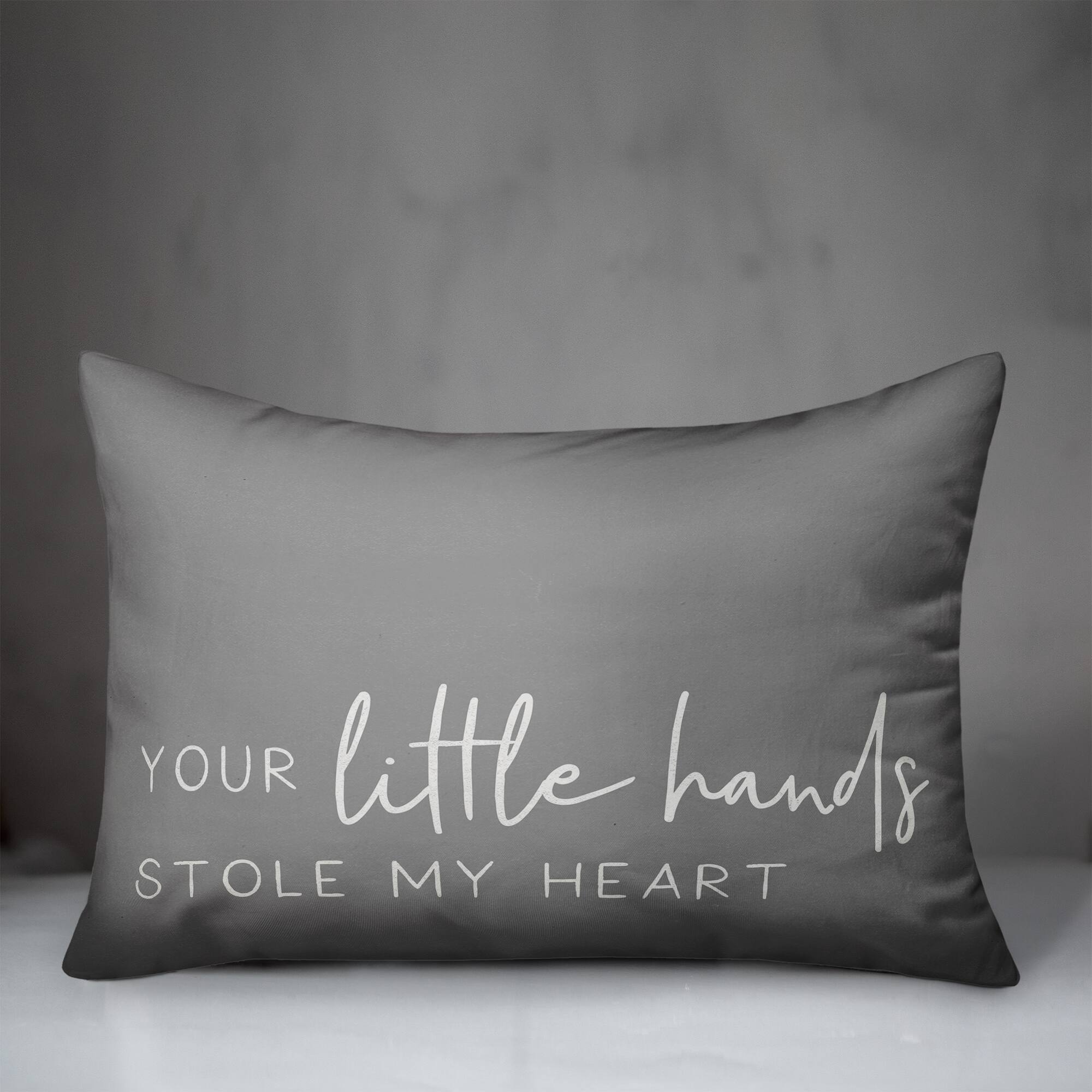 20" x 14" Your Little Hands Indoor/Outdoor Pillow